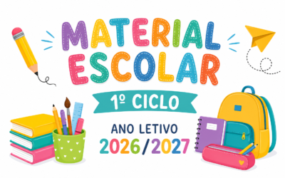 Material Escolar do 1º Ciclo – Ano Letivo 2026/2027
